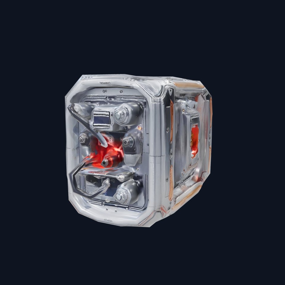 Futuristic Energy Generator Model Pack